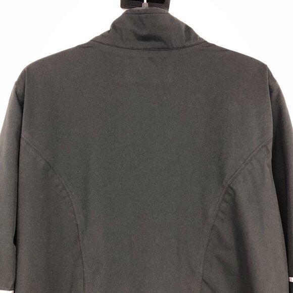 New  Balance Black Lightweight Soft Shell Running /Windbreaker Jacket size M - Picture 8 of 15